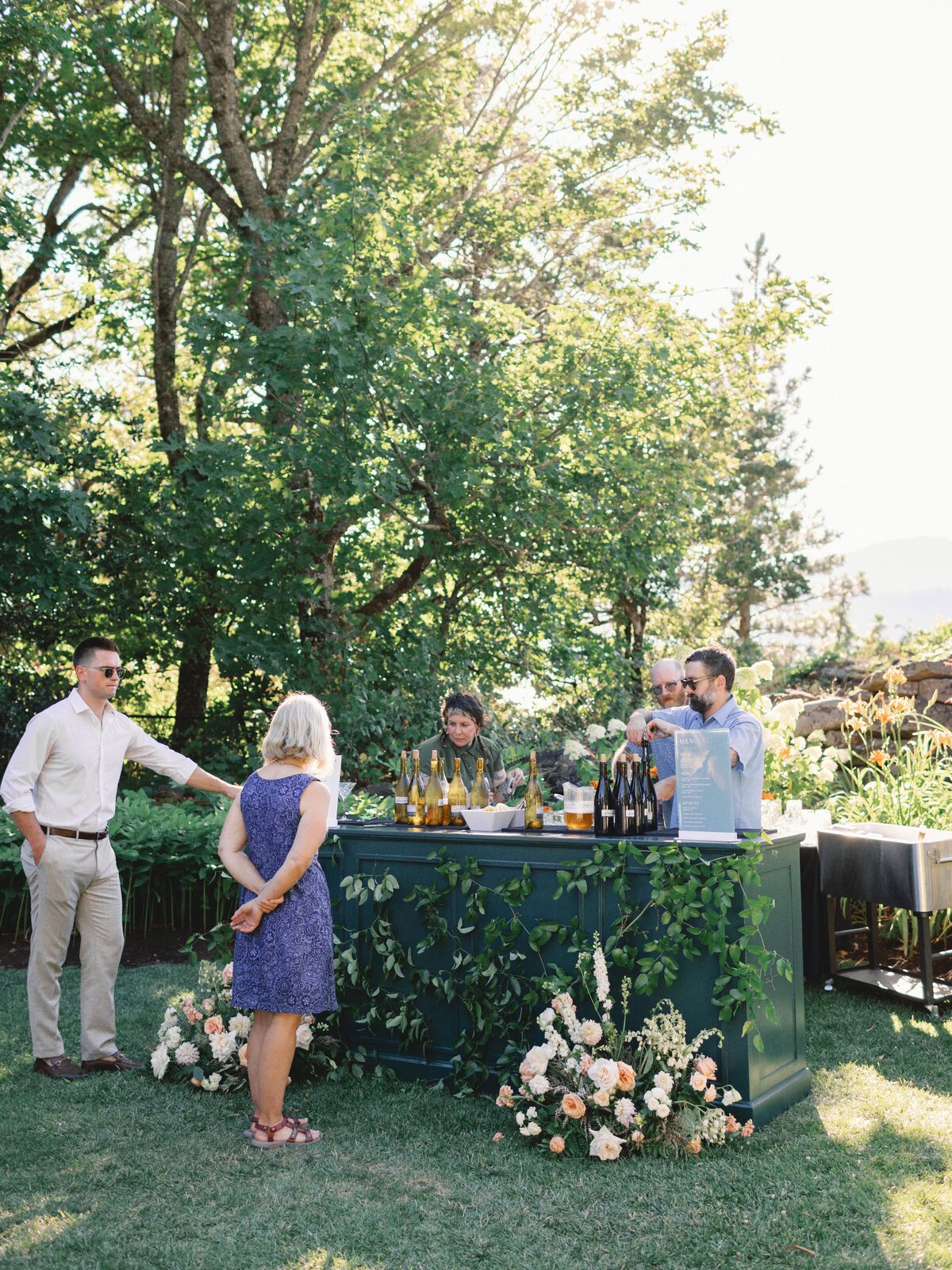 Wedding celebration portrait